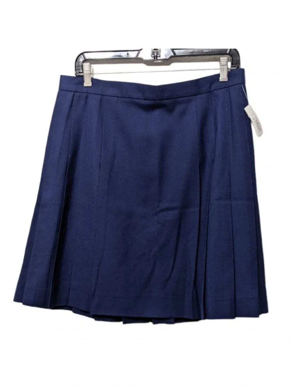 NWT TALBOTS Petites Worsted Wool Pleated Skirt 16P